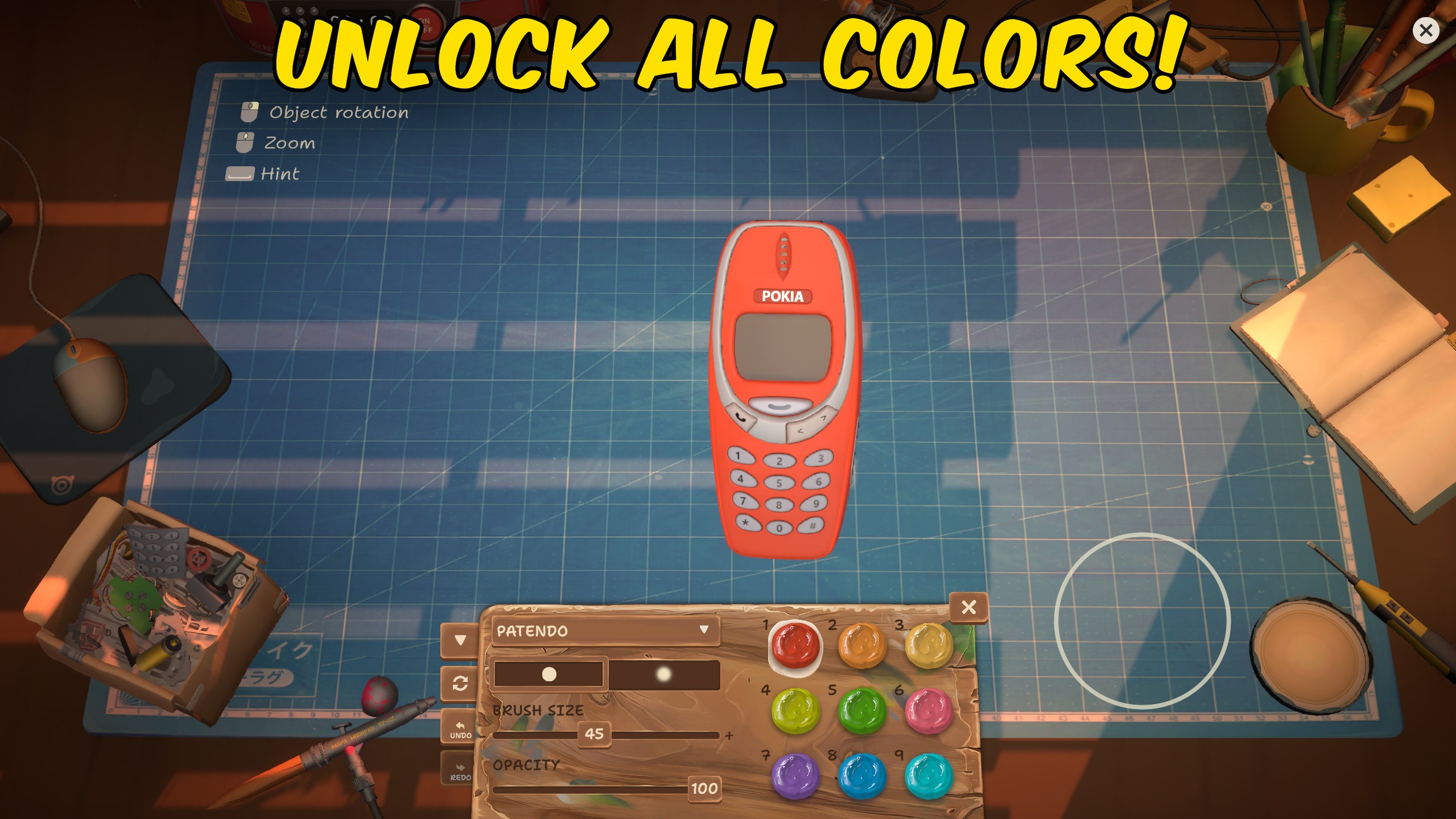 Unlimited Stickers & Palettes